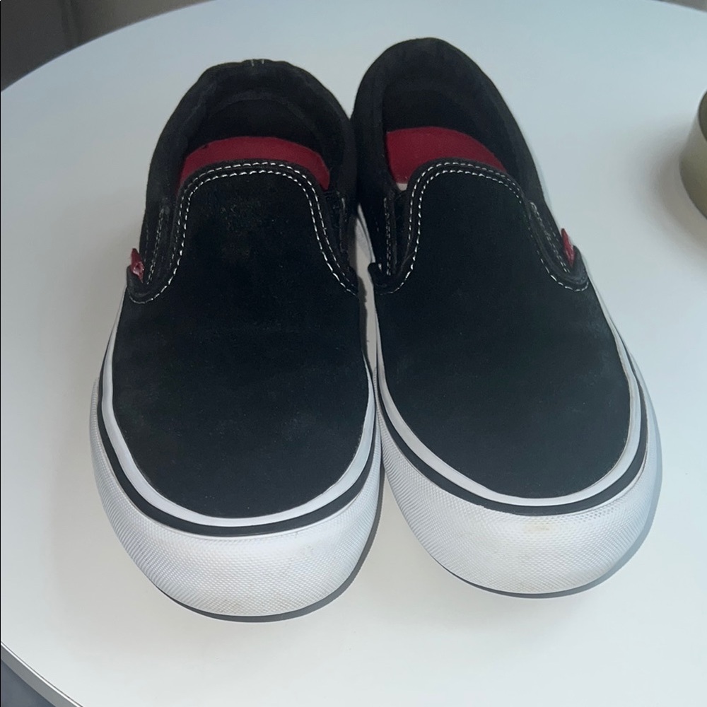 Black Slip-On Vans